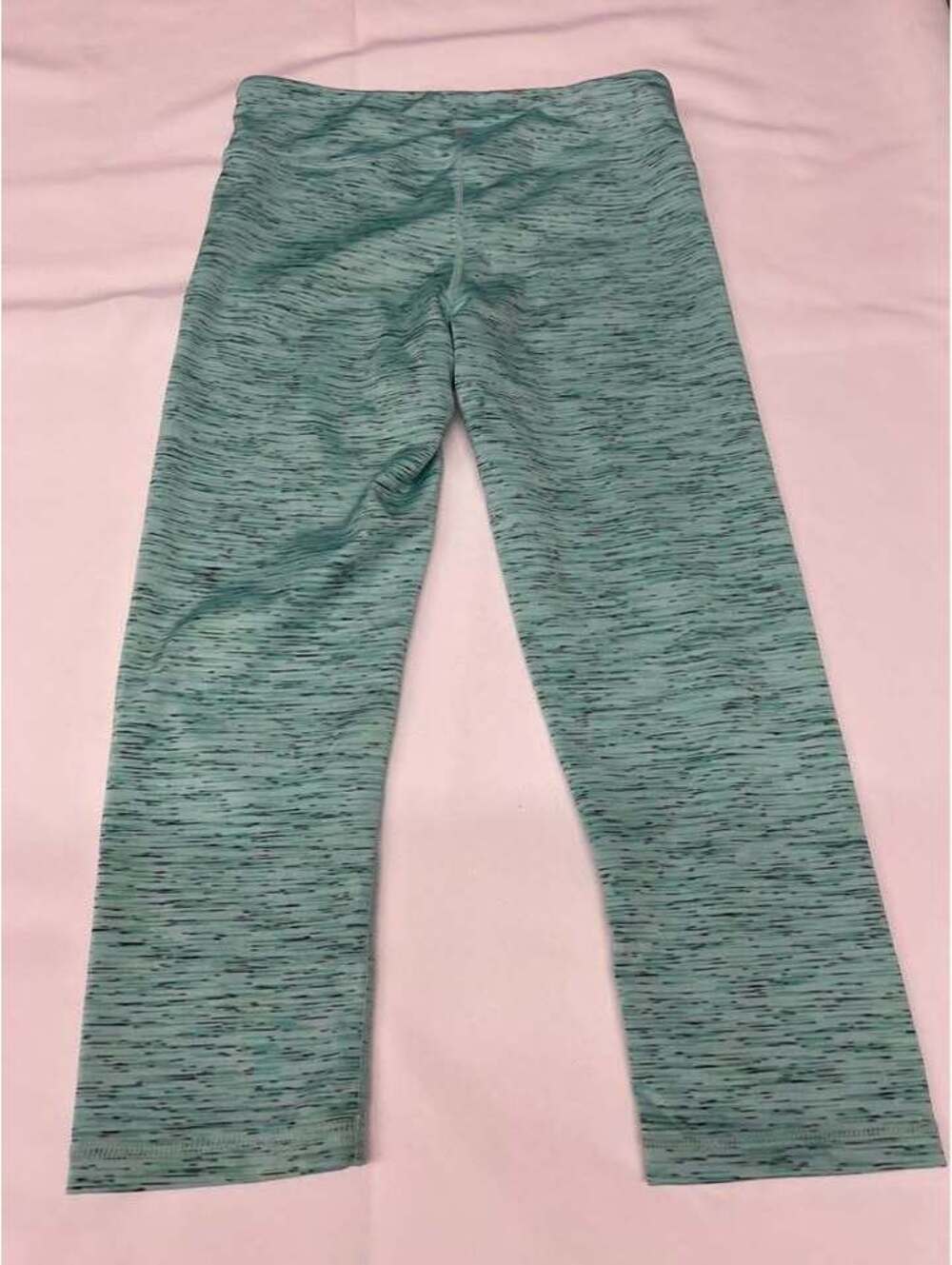 90 Degree by Reflex Girls Size 12 Aqua Capri Leggings